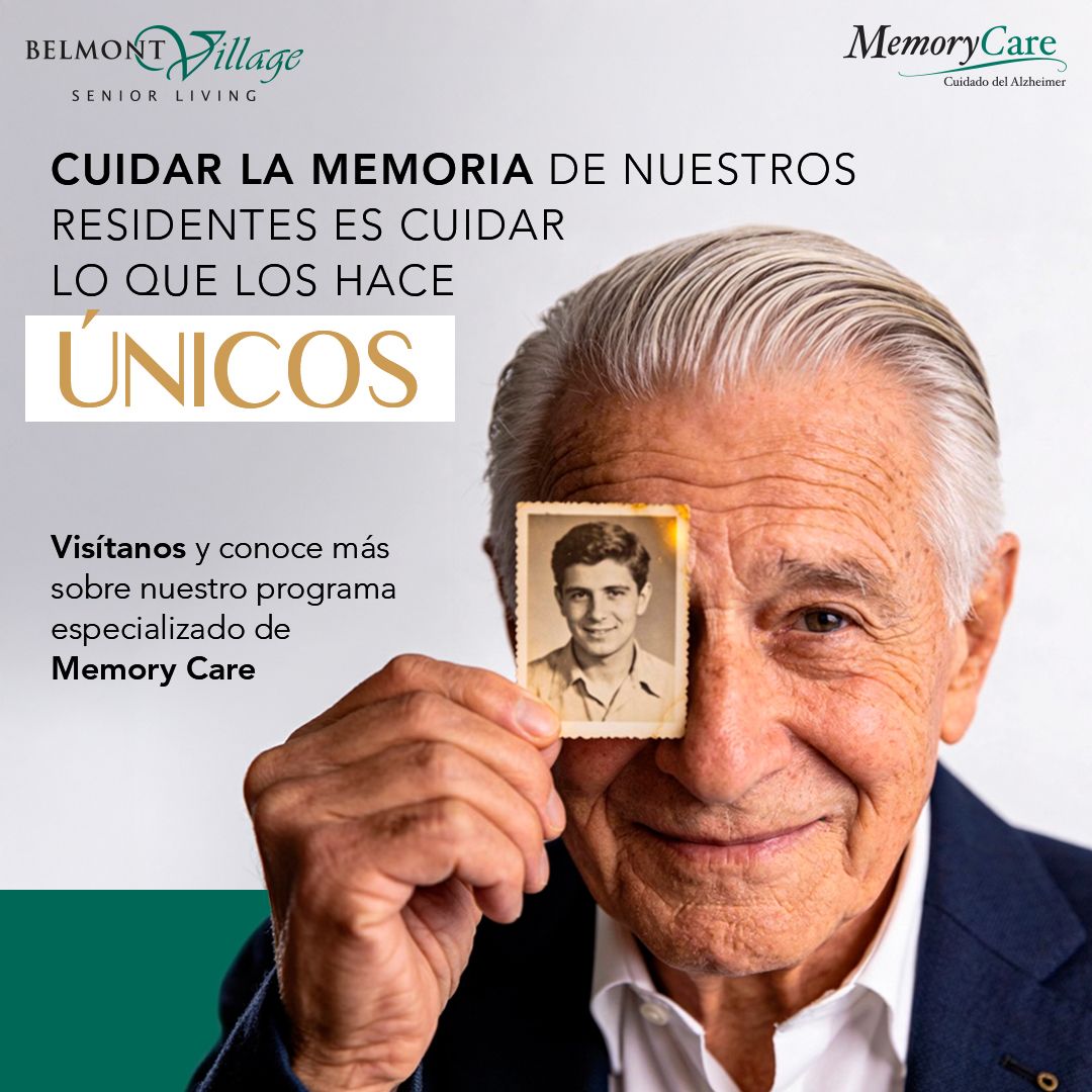 Cuidar la memoria de nuestros residentes es cuidar lo que los hace únicos.